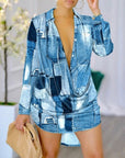 Fashion Autumn Shirt Dress