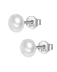 Baroque Pearl Stud Earrings