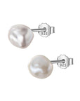 Baroque Pearl Stud Earrings