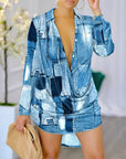 Fashion Autumn Shirt Dress