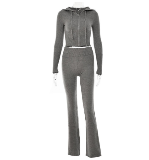 Spring Knitted Women&#39;s Two Piece Sets