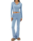 Spring Knitted Women's Two Piece Sets