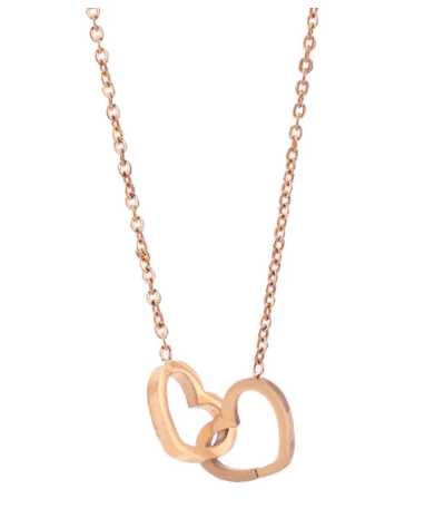 Eternal Rose Box and Engraved Necklace - Valentine&#39;s Day Gift for Her