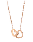 Eternal Rose Box and Engraved Necklace - Valentine's Day Gift for Her