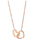 Eternal Rose Box and Engraved Necklace - Valentine's Day Gift for Her