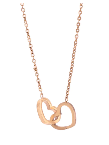 Eternal Rose Box and Engraved Necklace - Valentine&#39;s Day Gift for Her