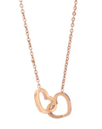 Eternal Rose Box and Engraved Necklace - Valentine's Day Gift for Her