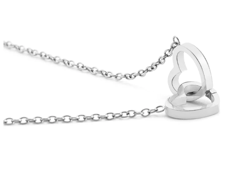 Eternal Rose Box and Engraved Necklace - Valentine&#39;s Day Gift for Her