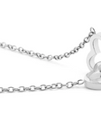 Eternal Rose Box and Engraved Necklace - Valentine's Day Gift for Her