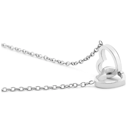 Eternal Rose Box and Engraved Necklace - Valentine&#39;s Day Gift for Her
