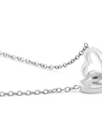 Eternal Rose Box and Engraved Necklace - Valentine's Day Gift for Her