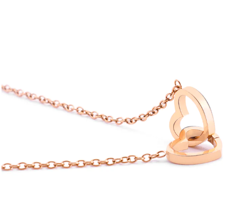 Eternal Rose Box and Engraved Necklace - Valentine&#39;s Day Gift for Her
