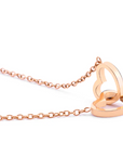 Eternal Rose Box and Engraved Necklace - Valentine's Day Gift for Her
