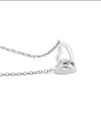 Eternal Rose Box and Engraved Necklace - Valentine's Day Gift for Her