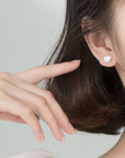 Baroque Pearl Stud Earrings